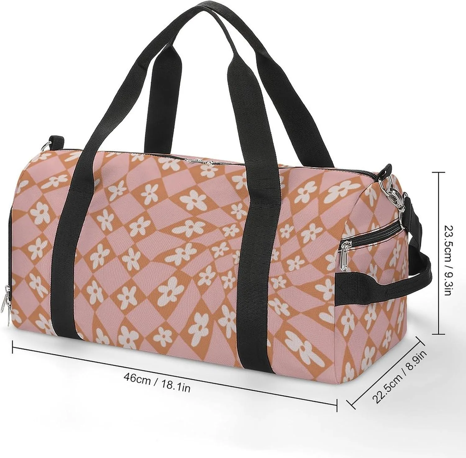 Clan MacArthur Arthur Portable Large Capacity Fully Printed Fitness Bag Unisex