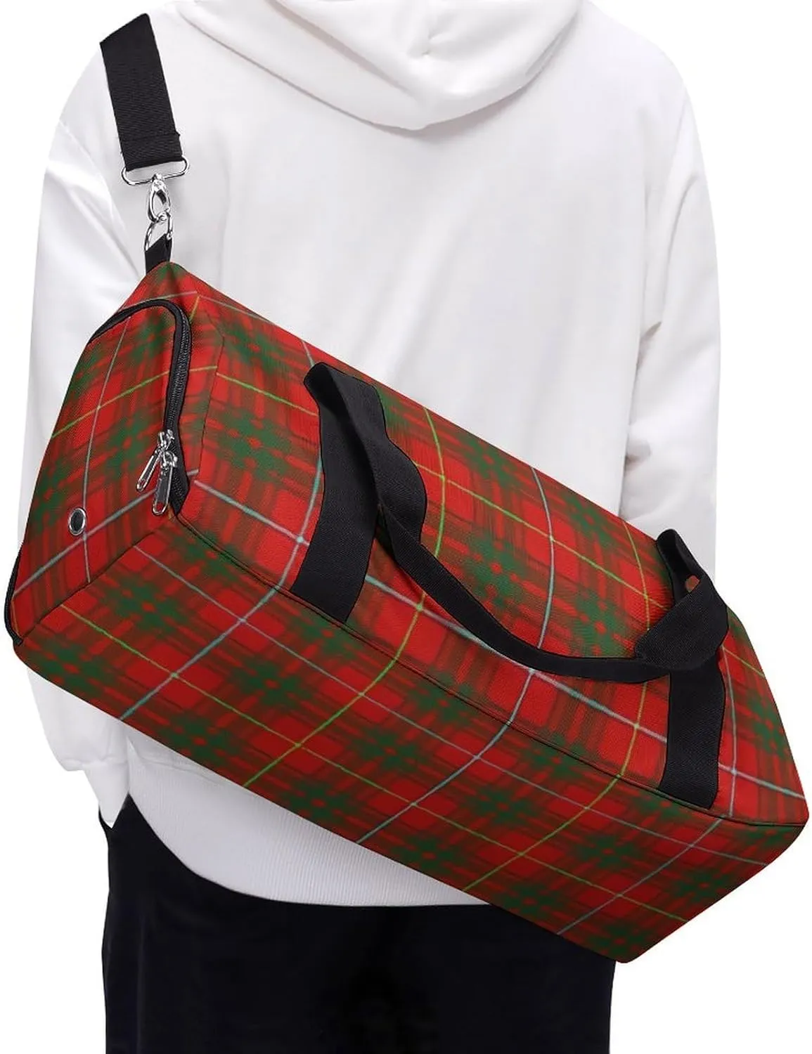 Clan MacArthur Arthur Portable Large Capacity Fully Printed Fitness Bag Unisex