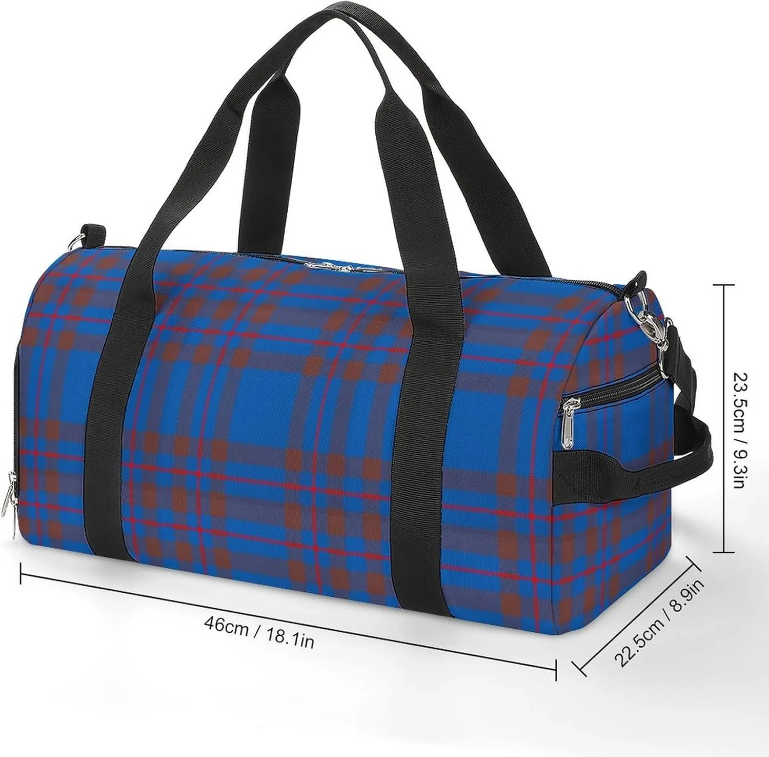 Clan MacArthur Arthur Portable Large Capacity Fully Printed Fitness Bag Unisex