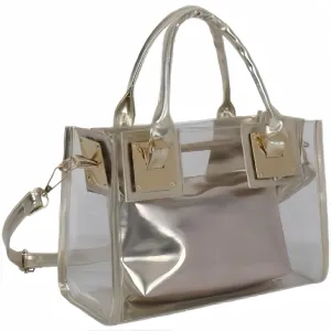 Clear Bag for Stadium Events Crossbody Bag for Women Tote Bag Cute PVC Clear Purse Concerts Sports Events Festivals