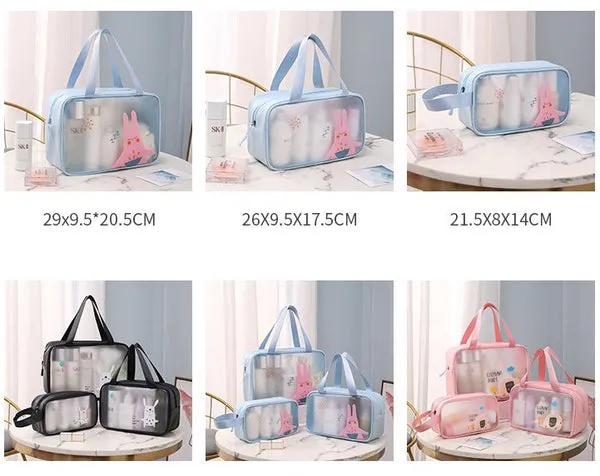 Clear Travel Bags for Toiletry
