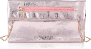 Clutch Purse for Women - PU Leather Evening Bag Crossbody Handbag for Party Prom Wedding