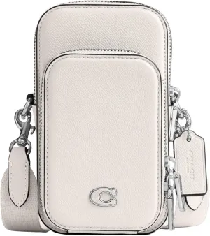 Coach Phone Crossbody, Chalk