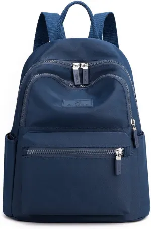 Collsants Small Backpack for Women - Mini Backpack Purse Nylon Day Pack (Dark Blue)
