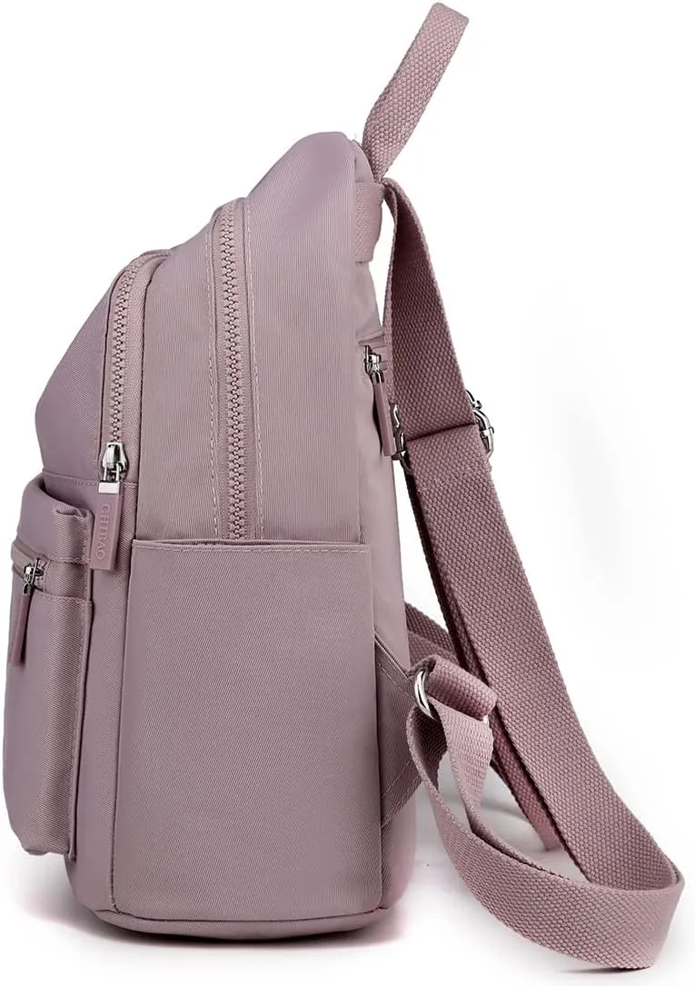 Collsants Small Backpack for Women - Mini Backpack Purse Nylon Day Pack (Light Green)