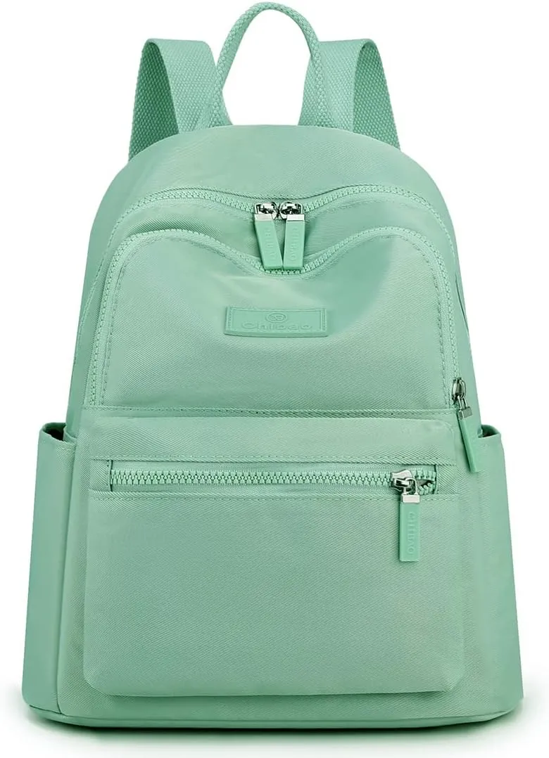 Collsants Small Backpack for Women - Mini Backpack Purse Nylon Day Pack (Light Green)