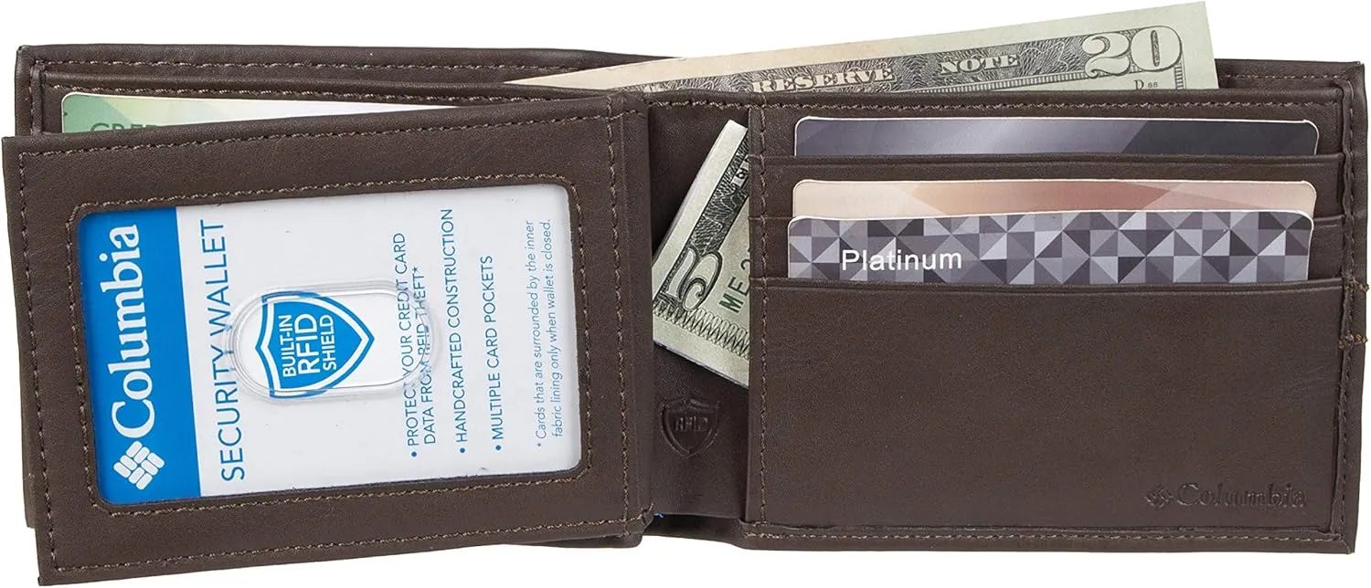 Columbia Men's Slim Bifold Wallet