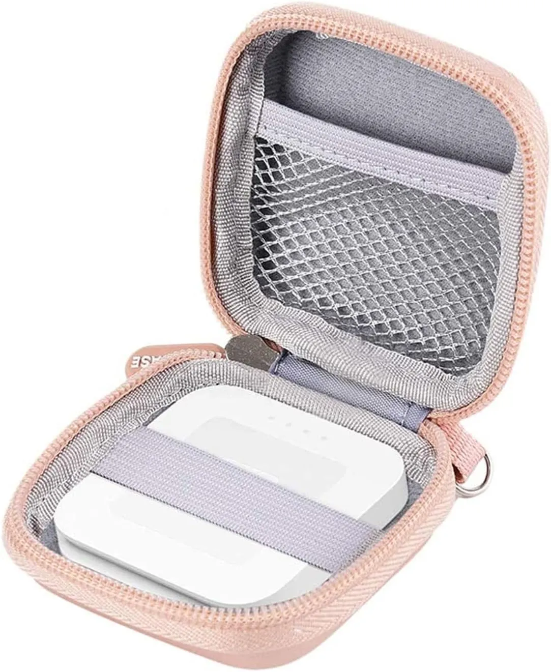 Comecase Card Reader Scanner Case, Hard Carrying Bag Holder Fits Square A-SKU-0485 Contactless and Chip Reader with USB Charge Cable for EMV Cards/Apple Pay/Android Pay/More