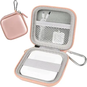 Comecase Card Reader Scanner Case, Hard Carrying Bag Holder Fits Square A-SKU-0485 Contactless and Chip Reader with USB Charge Cable for EMV Cards/Apple Pay/Android Pay/More