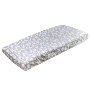 Copper Pearl Premium Knit Changing Pad Cover Soft, Stylish, and Universal Fit for All Standard Diaper Changing Pads, Trendy Design Changing Pad Covers, Lacie