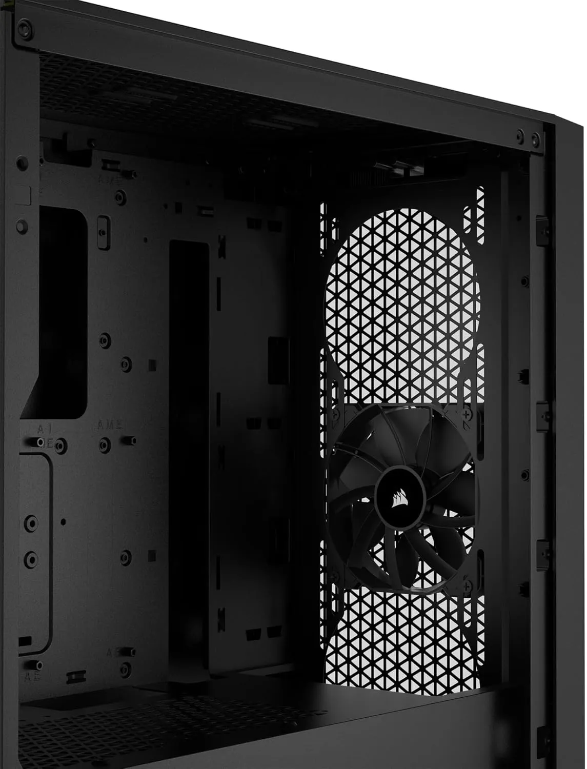 Corsair 3000D AIRFLOW Mid-Tower PC Case – 3-Pin Fans – Four-Slot GPU Support – Fits up to 8x 120mm Fans – High-Airflow Design – Black