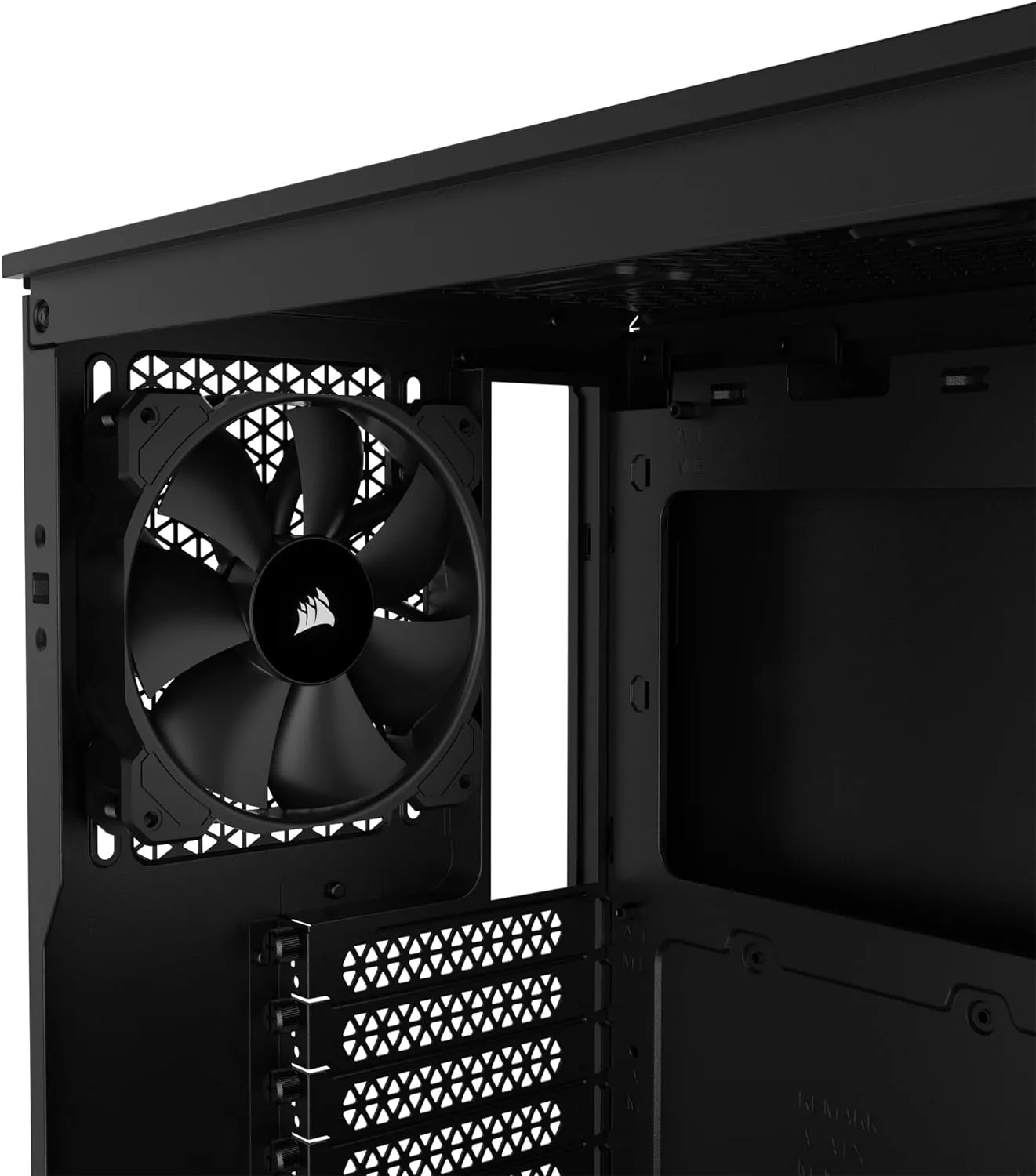 Corsair 3000D AIRFLOW Mid-Tower PC Case – 3-Pin Fans – Four-Slot GPU Support – Fits up to 8x 120mm Fans – High-Airflow Design – Black