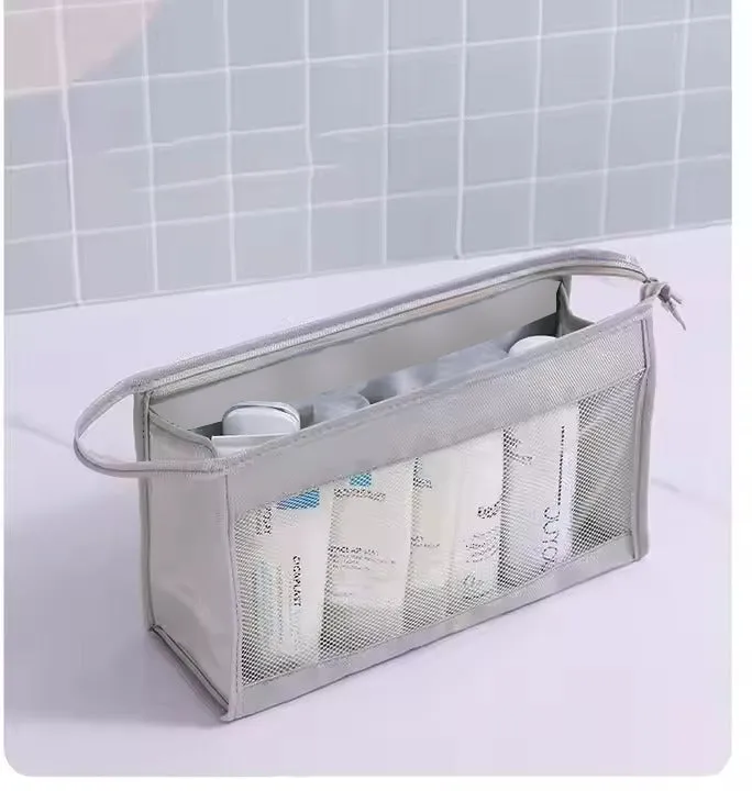 Cosmetic Toiletry Use for Bag, Storage Organizer Portable & Lightweight Efficient shipping Blank DIY AirMesh Localized shipping – Daily Bathroom or Travel