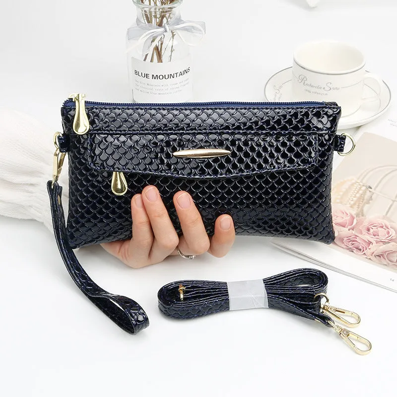 Creative Women's Shiny Korean Fashion Clutch Bags