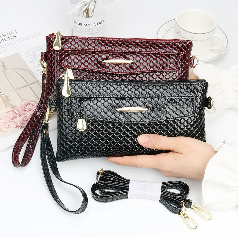 Creative Women's Shiny Korean Fashion Clutch Bags