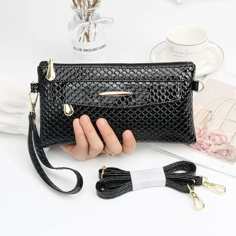 Creative Women's Shiny Korean Fashion Clutch Bags