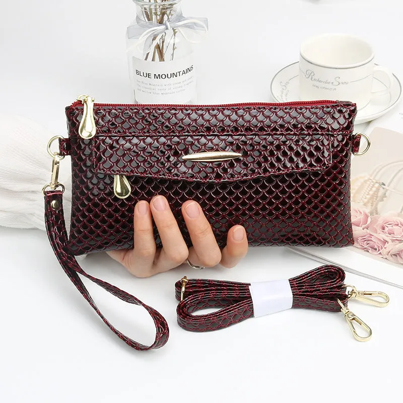 Creative Women's Shiny Korean Fashion Clutch Bags