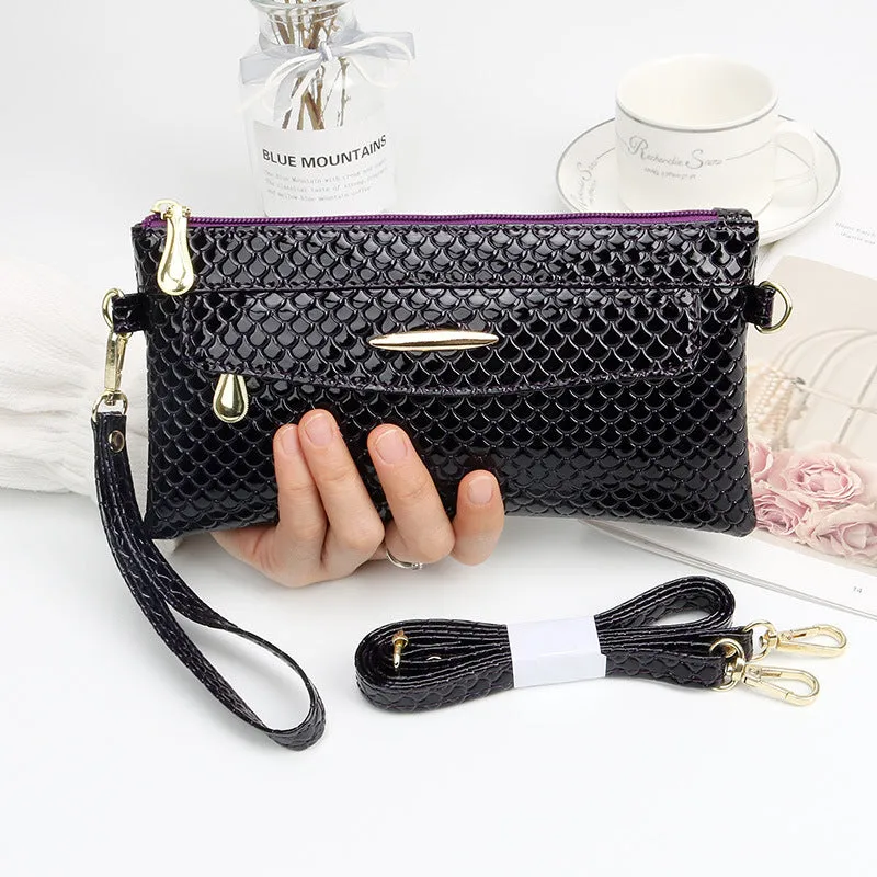 Creative Women's Shiny Korean Fashion Clutch Bags