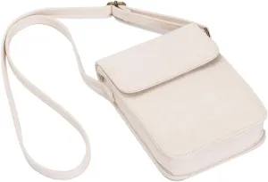 Crossbody Bag Lightweight Mobile Phone Bag & Coin Purse with Adjustable Shoulder Strap and Magnetic Closure Fastening