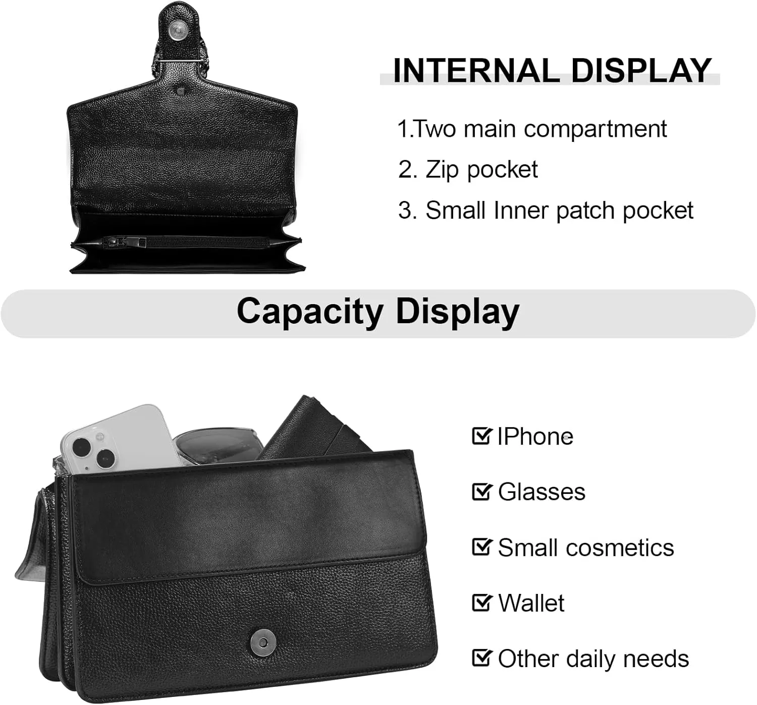 Crossbody Chain Purses for Women - Crocodile Snake Pattern Leather Shoulder Handbags Evening Clutch Satchel Bags