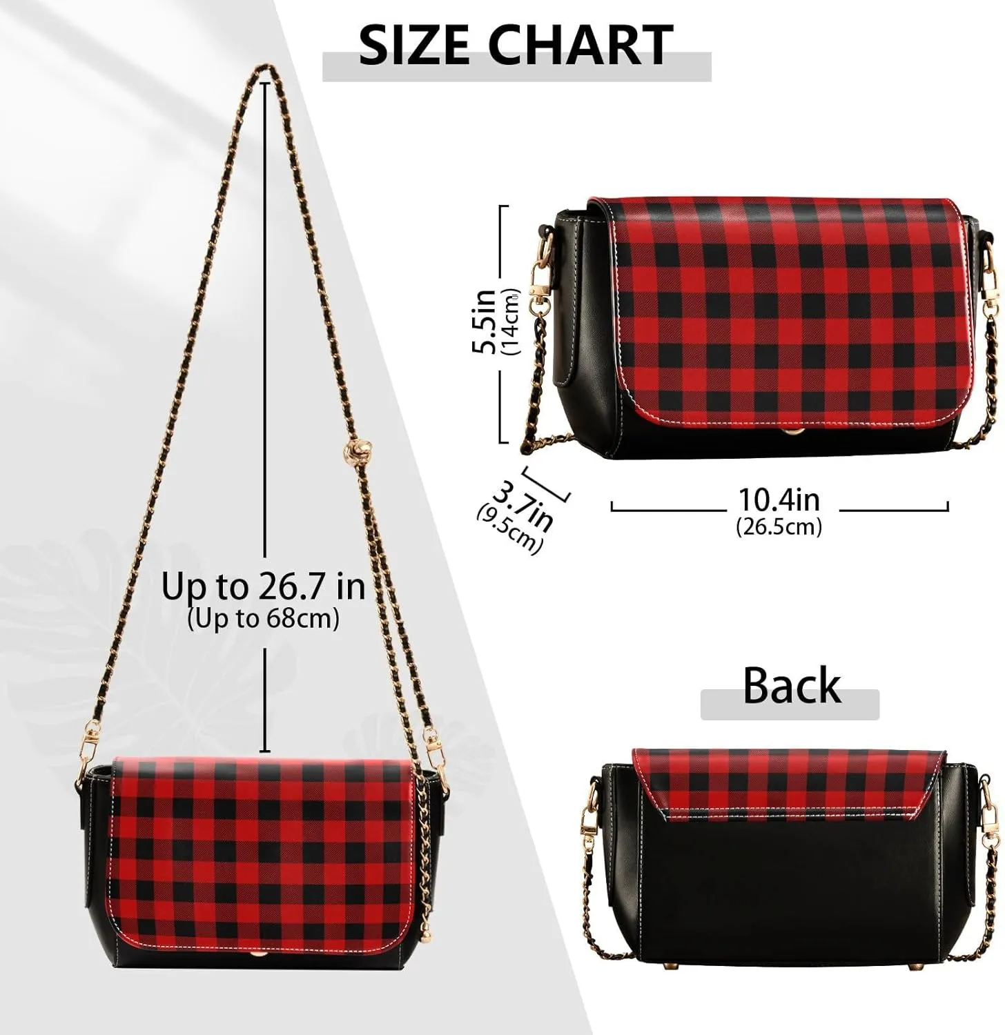 Crossbody Handbag PU Leather Shoulder Bag Sturdy Travel Pouch Compact Chic Bag for Women Everyday Use
