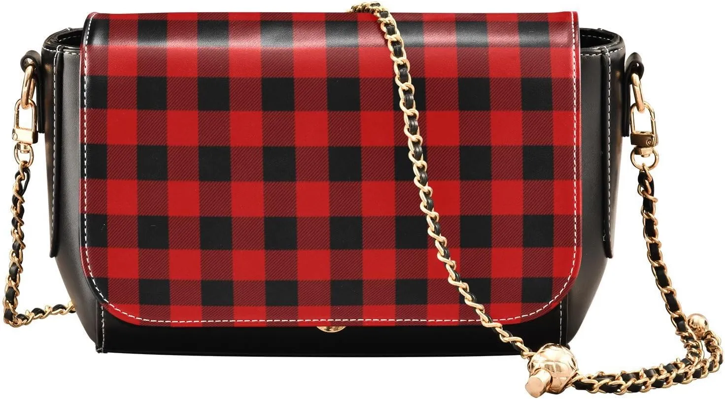 Crossbody Handbag PU Leather Shoulder Bag Sturdy Travel Pouch Compact Chic Bag for Women Everyday Use