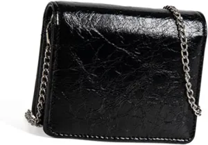 Crossbody Purse，Women Fashion Small Purse Evening Bag with Crossbody Chain PU Leather Portable Coin Purse Lipsticks Earphone Organizers