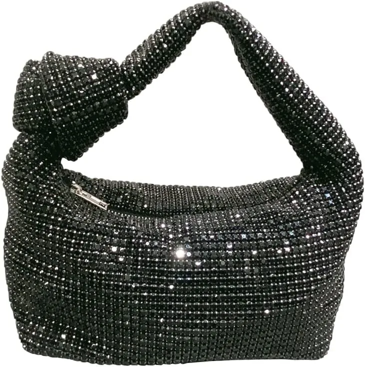 Crystal Full Rhinestone Evening clutch Bag Women's Handbags Purses Top Handle bag for Party