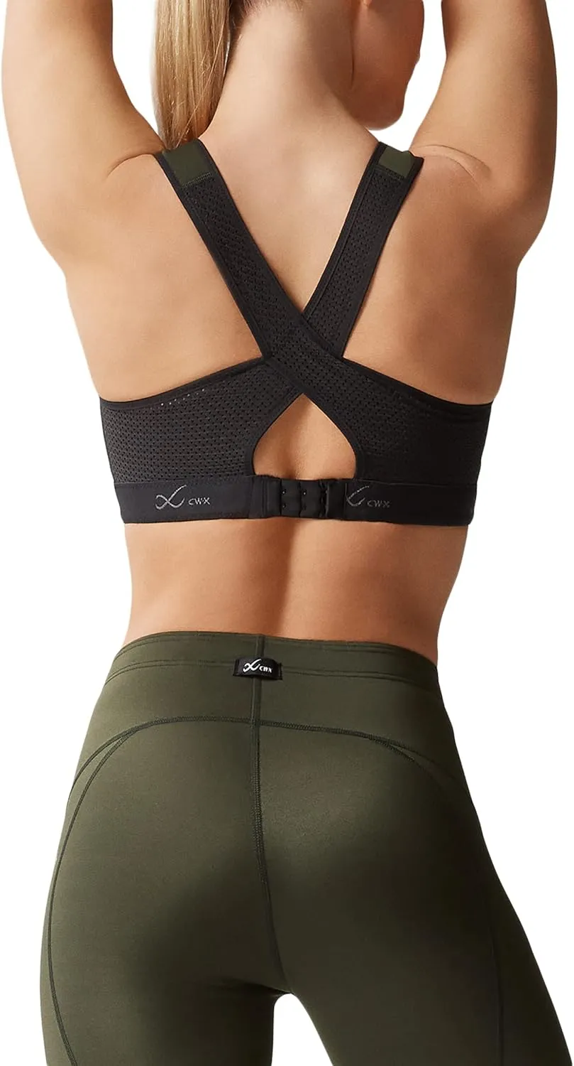 CW-X Women's Xtra Support Impact Sports Bra, Minimizes Bounce for Running and High Intensity Interval Training