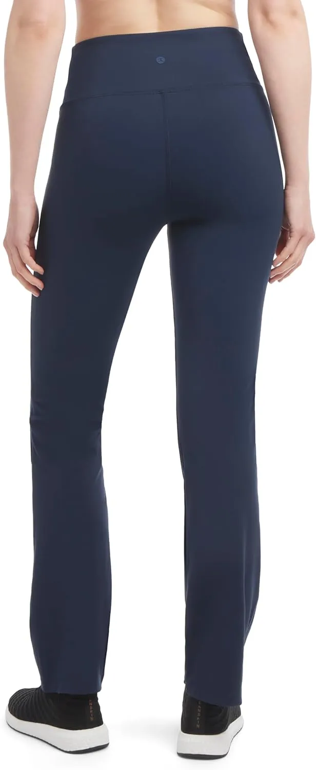 Danskin Women's Supersculpt Nylon Bootcut Yoga Pants