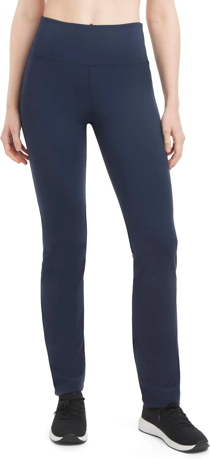 Danskin Women's Supersculpt Nylon Bootcut Yoga Pants