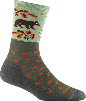 Darn Tough Vermont Women's Wild Life Crew Lightweight Lifestyle Sock (Style 6105)
