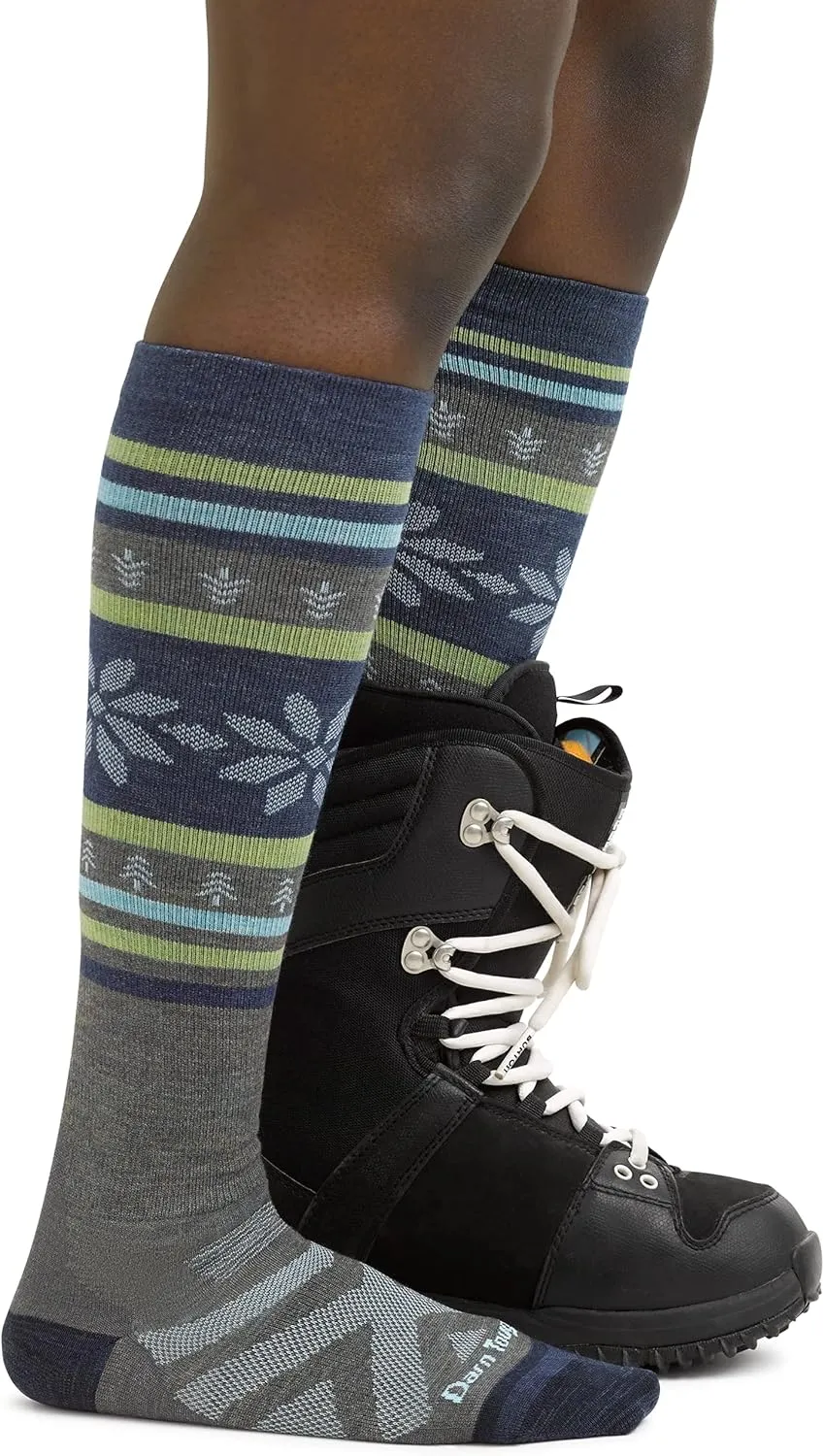 Darn Tough Women's Alpine OTC Lightweight Ski and Snowboard Sock (Style 8021) -