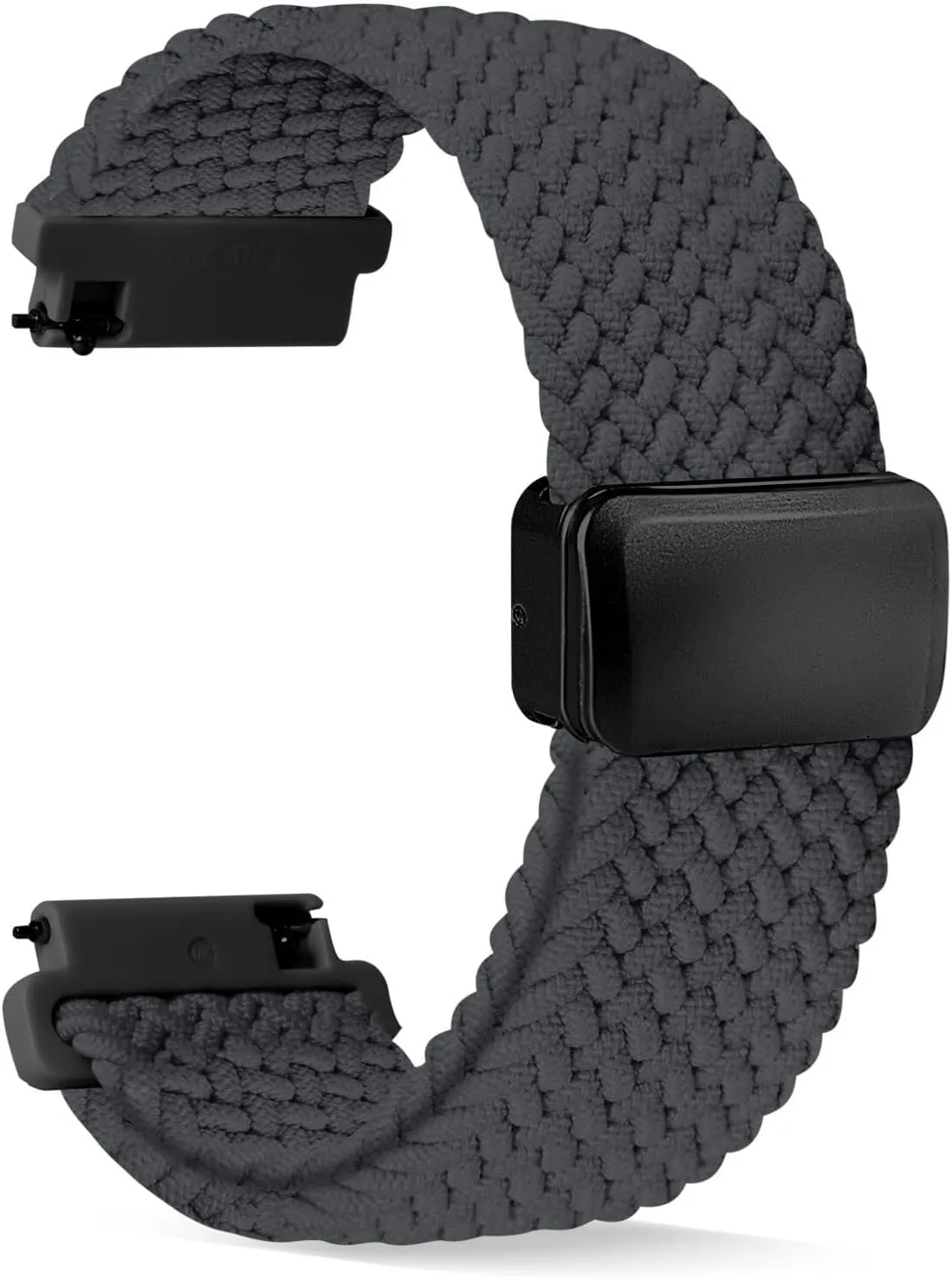 DASEB Nylon Bands Quick Release Braided Nylon Watch Bands Stretchy Sport Replacement Strap for Men and Women 20mm 22mm