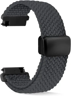 DASEB Nylon Bands Quick Release Braided Nylon Watch Bands Stretchy Sport Replacement Strap for Men and Women 20mm 22mm