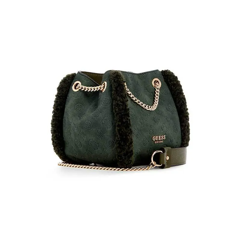DAVIKA CONVERTIBLE CROSSBODY - TAS GUESS ORIGINAL WANITA