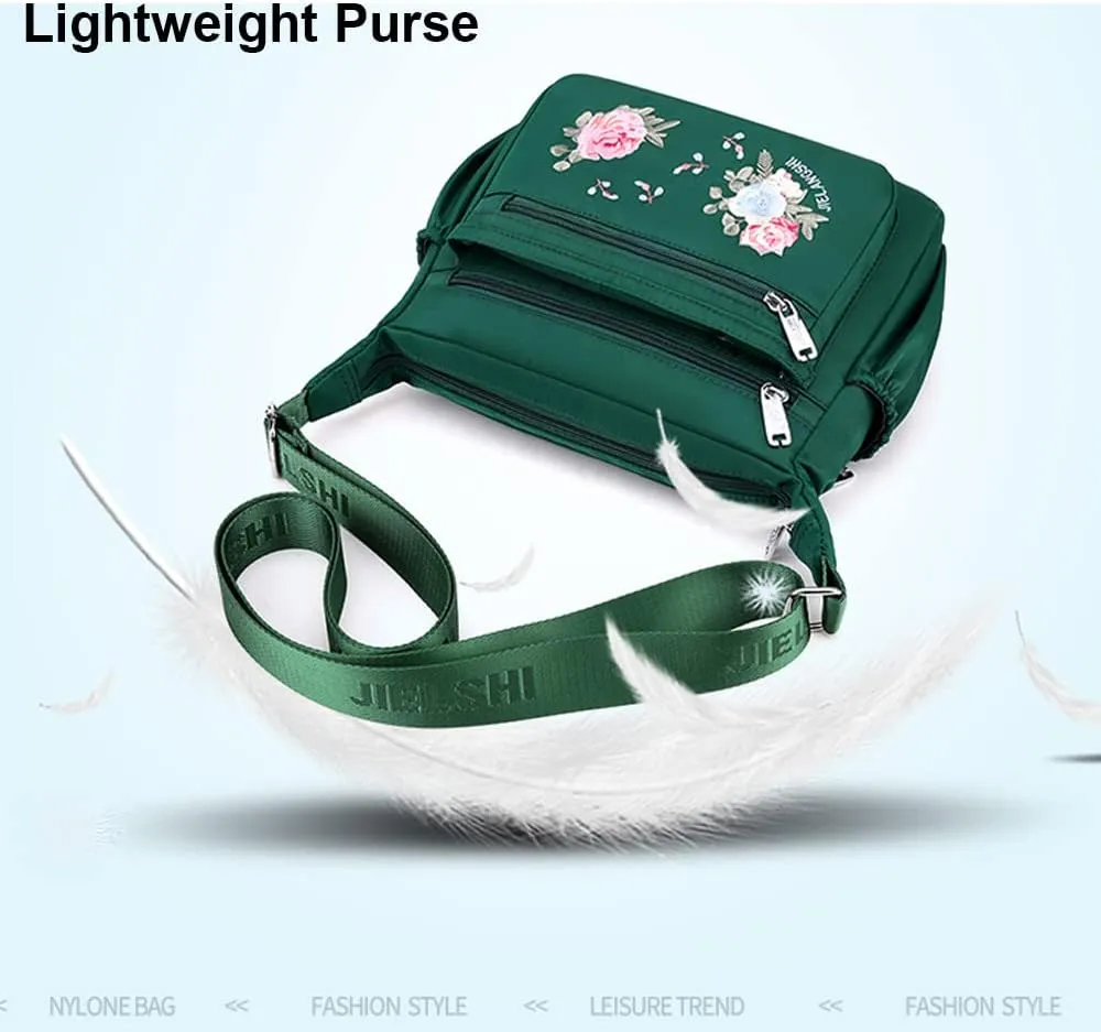 Dayfine Nylon Crossbody Bags for Women Purses and Handbags Satchel Shoulder Bag Casual Messenger Bags Ladies Crossbody Purse