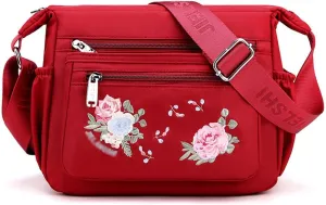 Dayfine Nylon Crossbody Bags for Women Purses and Handbags Satchel Shoulder Bag Casual Messenger Bags Ladies Crossbody Purse