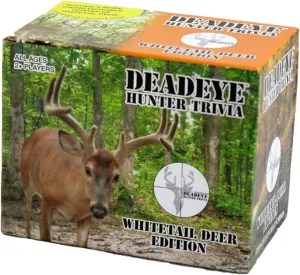 Deadeye Whitetail Deer Hunter Trivia Card Game