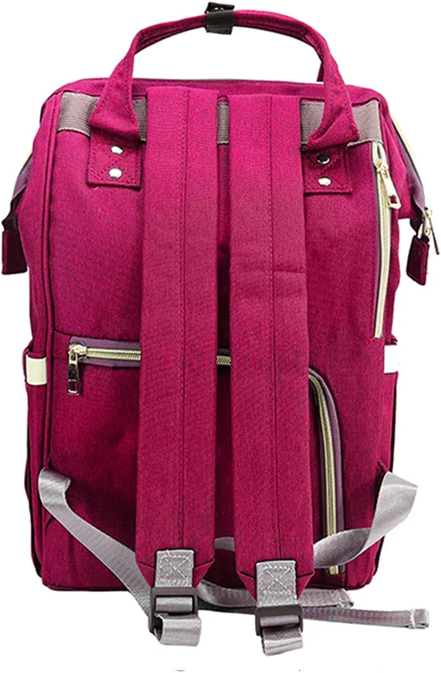 Diaper Bag Backpack Baby Bag Multifunction Maternity Travel Changing Pack – Water Resistant Nappy Tote