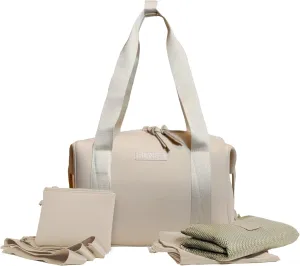 Diaper Bag Tote - Premium Neoprene Baby Diaper Bag with Portable Changing Pad & Pouch - Lightweight and Water-Resistant Diaper Bags - 12 x 7 x 8 Inches