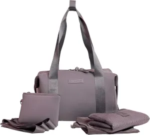 Diaper Bag Tote - Premium Neoprene Baby Diaper Bag with Portable Changing Pad & Pouch - Lightweight and Water-Resistant Diaper Bags - 12 x 7 x 8 Inches