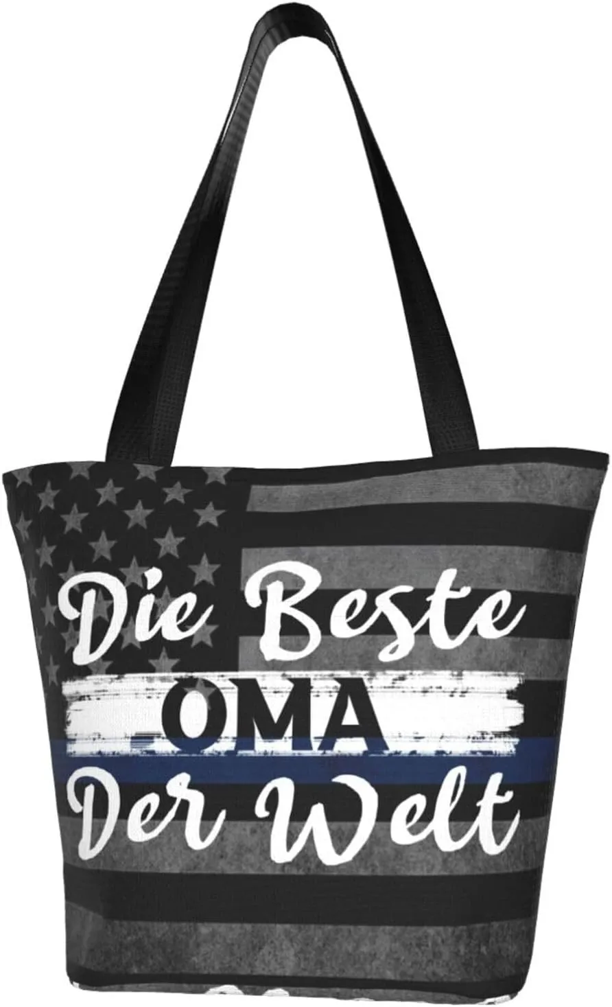 Die Beste Oma Der Welt Fashion Shoulder Bag Large Capacity For Man Or Woman