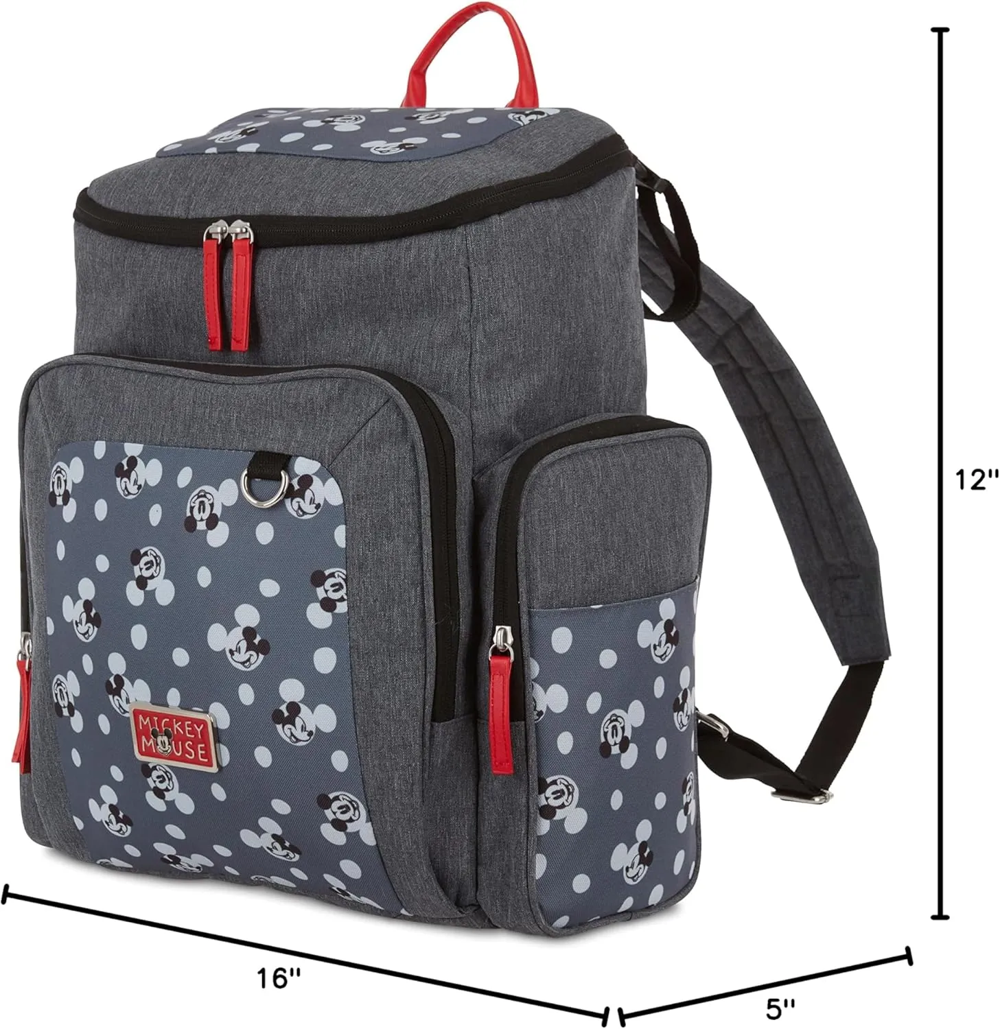 Disney Baby diaper bag, Mickey Mouse Jartop, Backpack