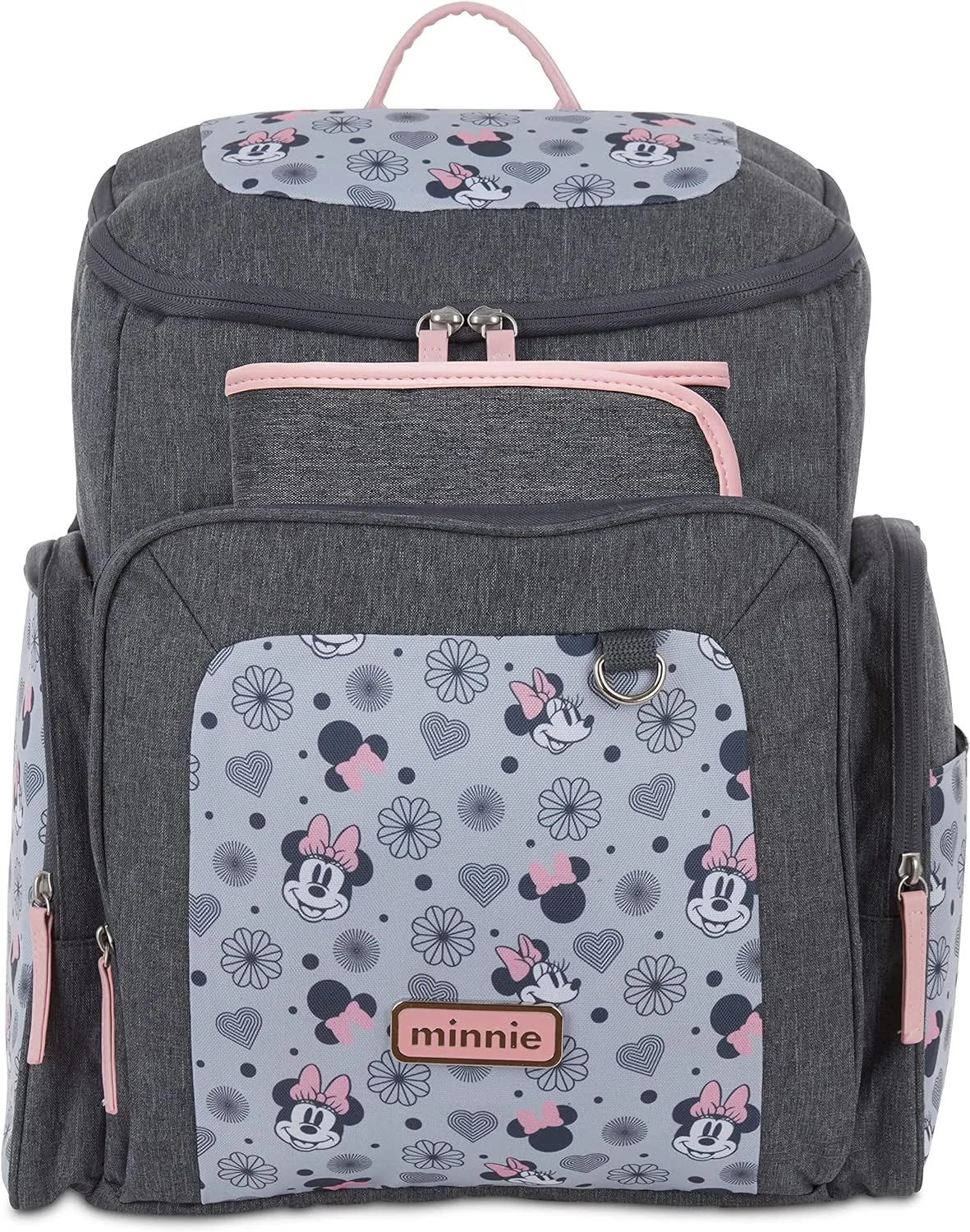 Disney Baby Diaper Bag, Minnie Mouse Jartop, Backpack