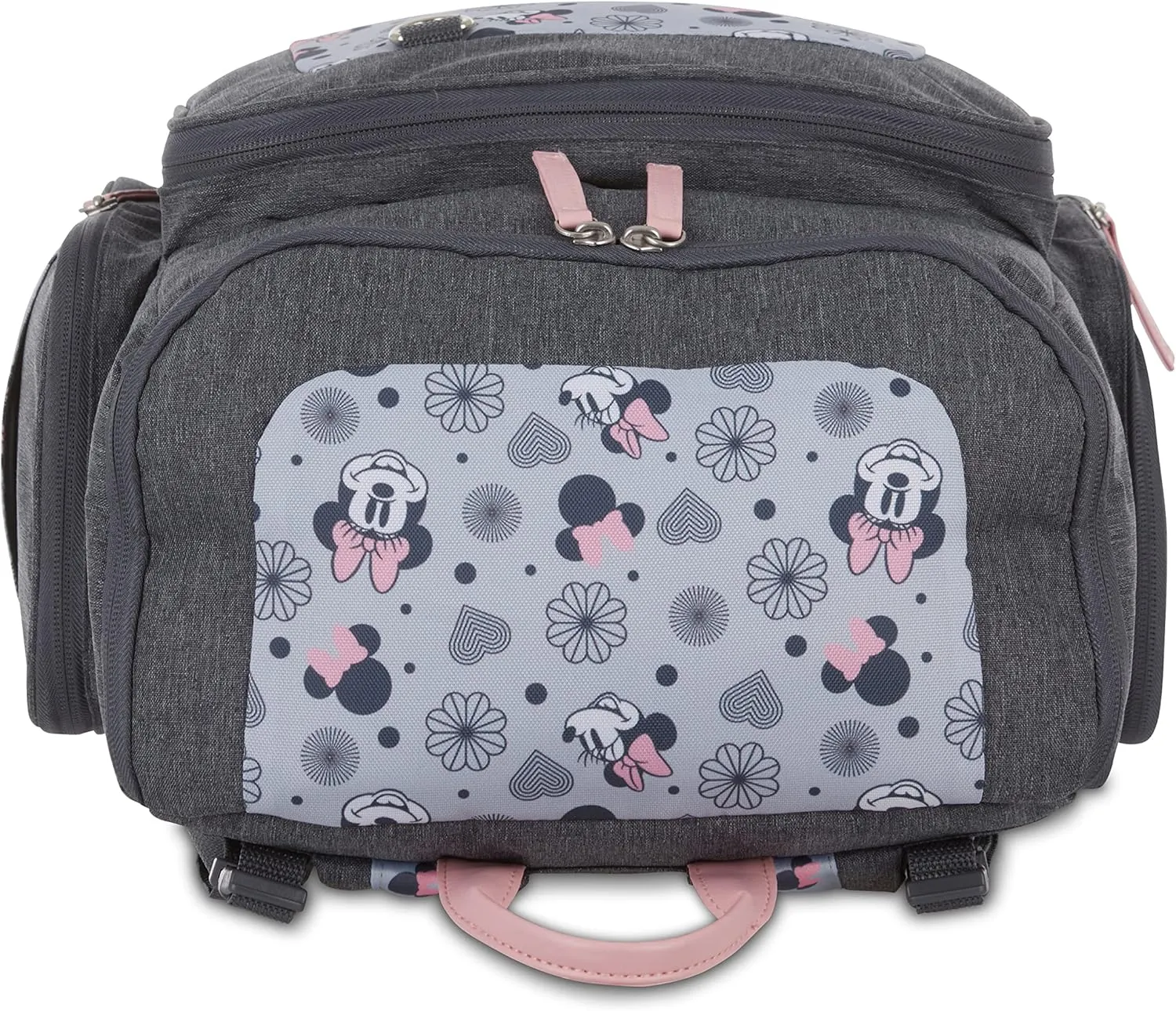 Disney Baby Diaper Bag, Minnie Mouse Jartop, Backpack