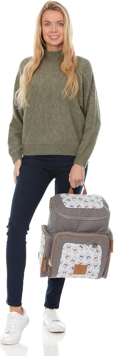 Disney Baby Diaper Bag, Winnie The Pooh Jartop, Backpack