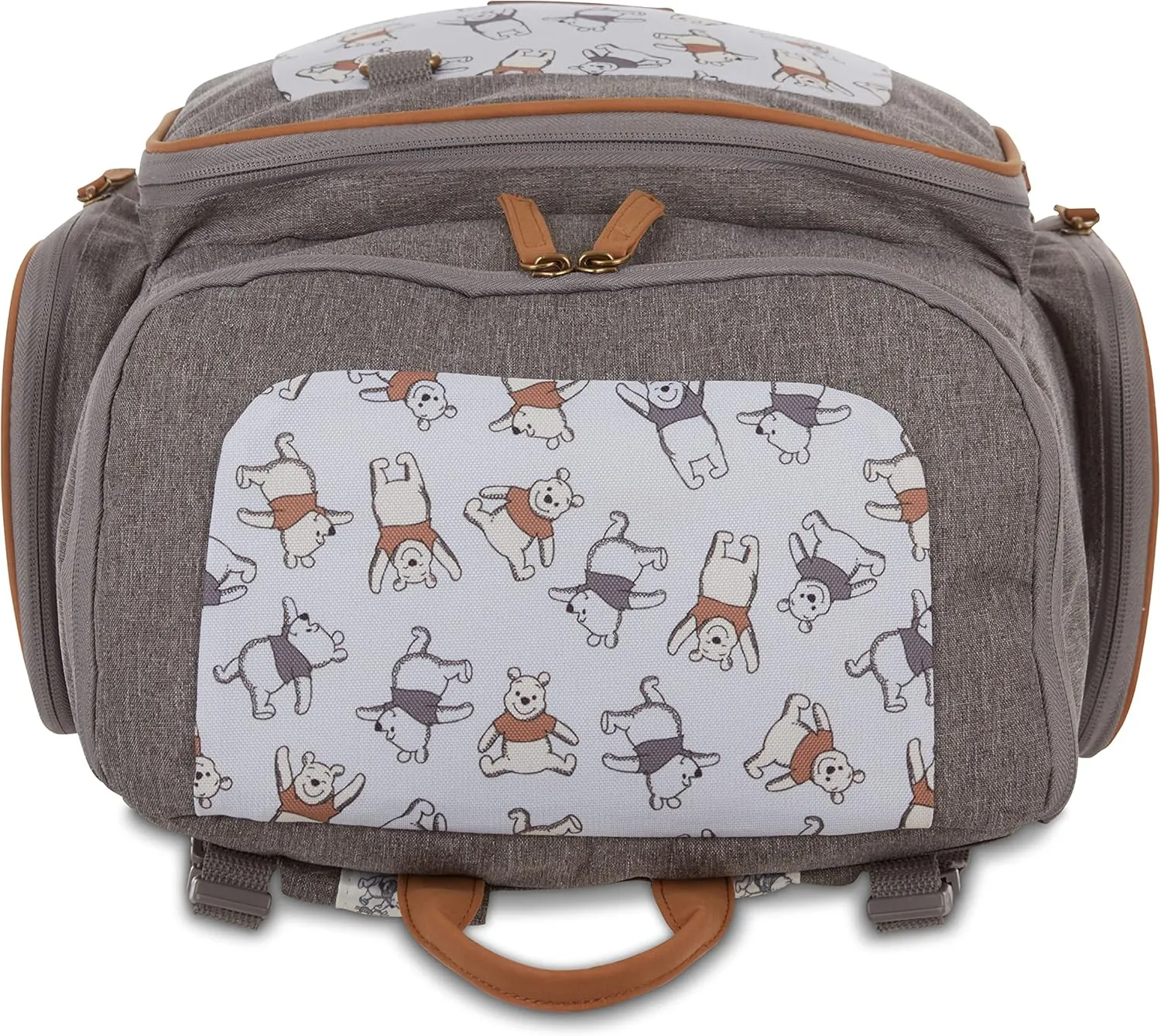 Disney Baby Diaper Bag, Winnie The Pooh Jartop, Backpack
