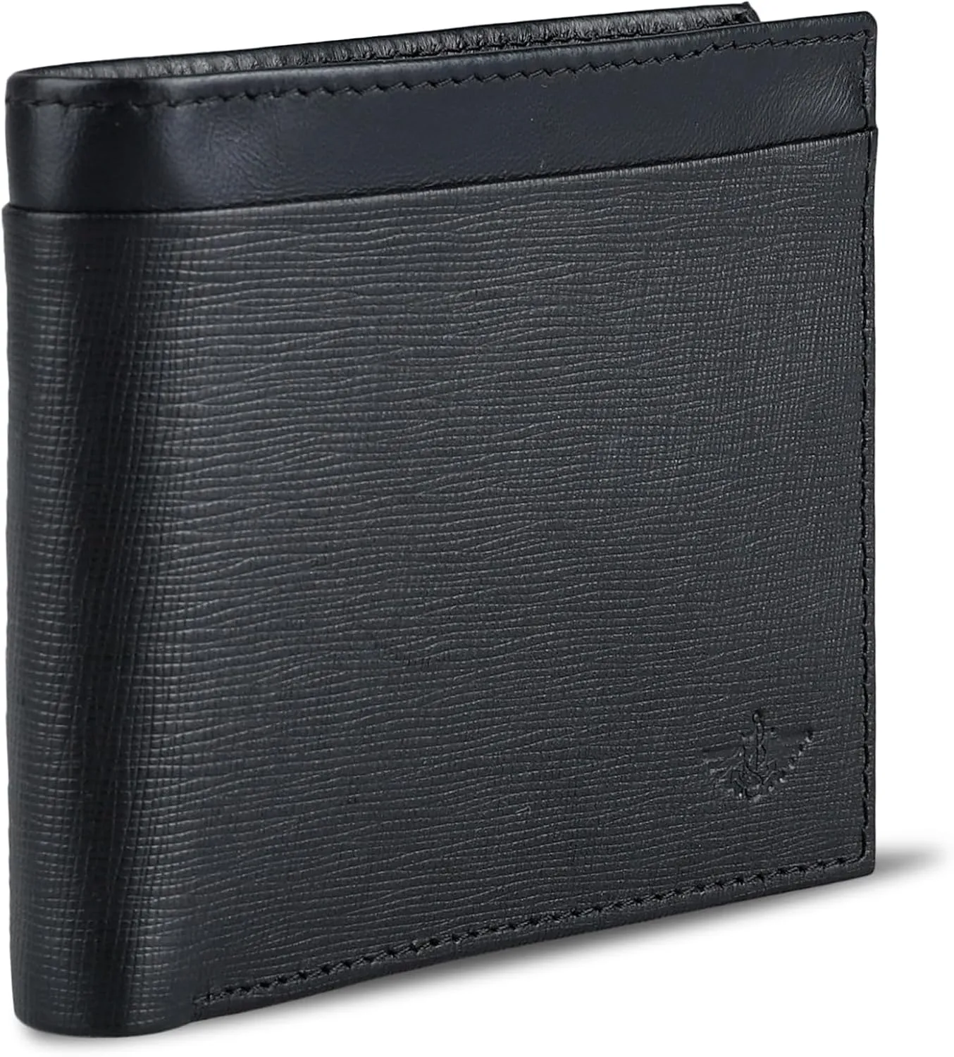 Dockers Men's Extra Capacity Bifold Wallet with ID Window and Multiple Card Slots