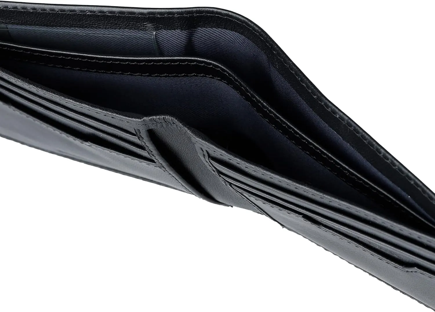 Dockers Men's Extra Capacity Bifold Wallet with ID Window and Multiple Card Slots